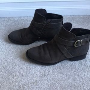 Børn suede booties